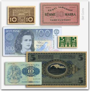 Банкноты Эстонии